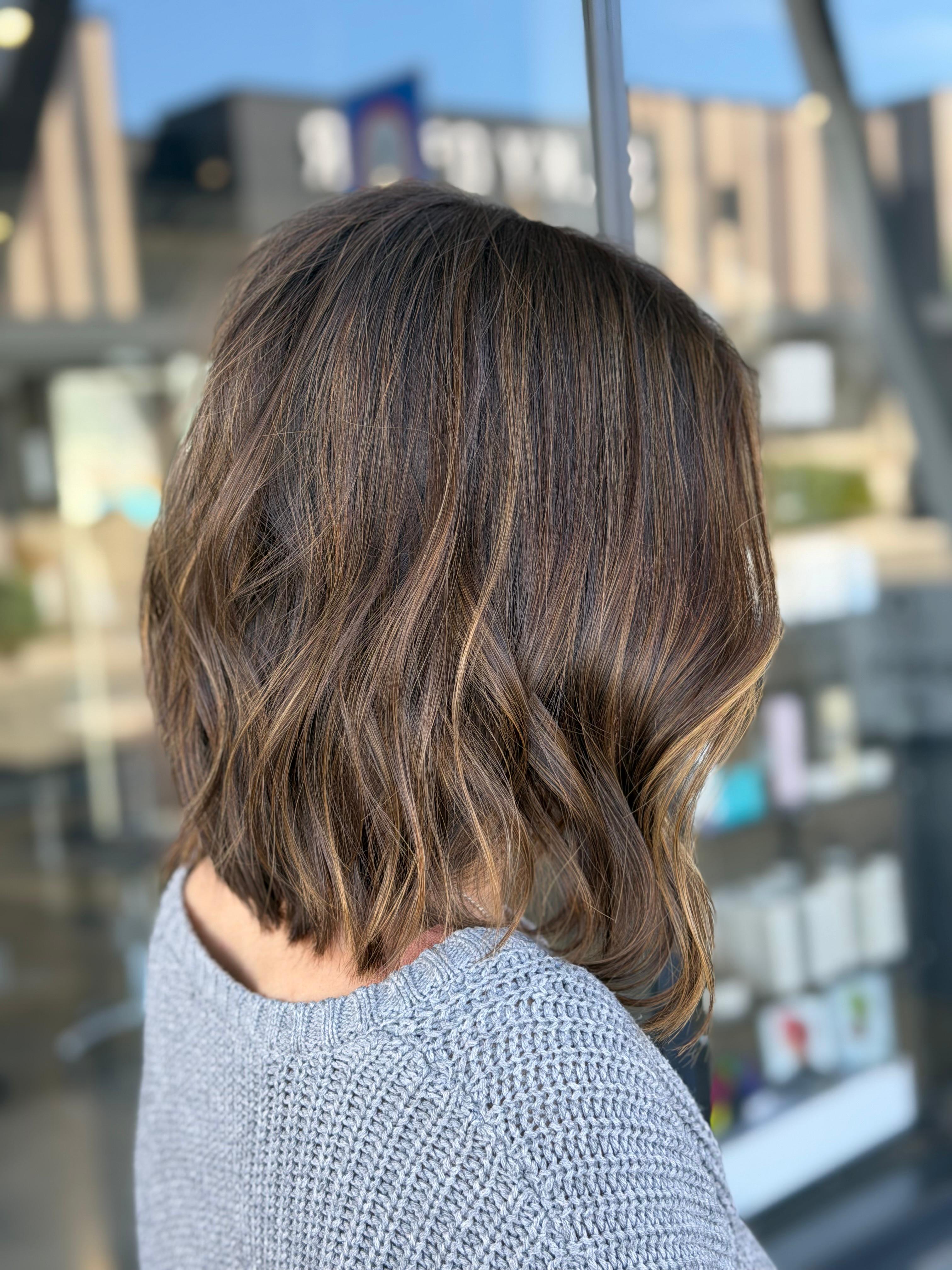 Soft Caramel Balayage